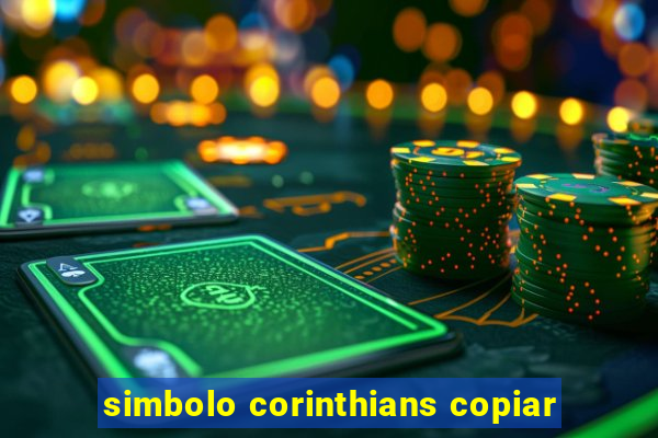 simbolo corinthians copiar